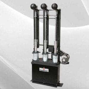H-1356D.5F Marshall Asphalt, Triple Compactor, 4", Automatic with Rotating Base